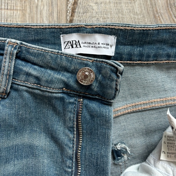 Zara high rise skinny sculpt jeans 28 - Picture 2 of 6